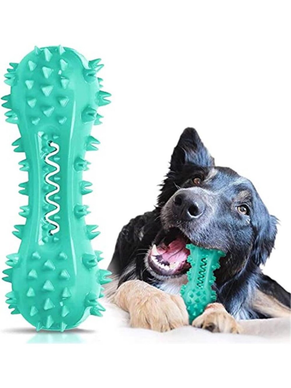 Toothbrush Dog Chew Toy, Stick Bone for Dog Teeth Cleaning, Tooth Brushing - F2